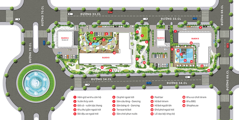 Mặt bằng tổng thể căn hộ CitiAlto Quận 2 - Đăng ký xem thực tế dự án LH: 0909.509.679