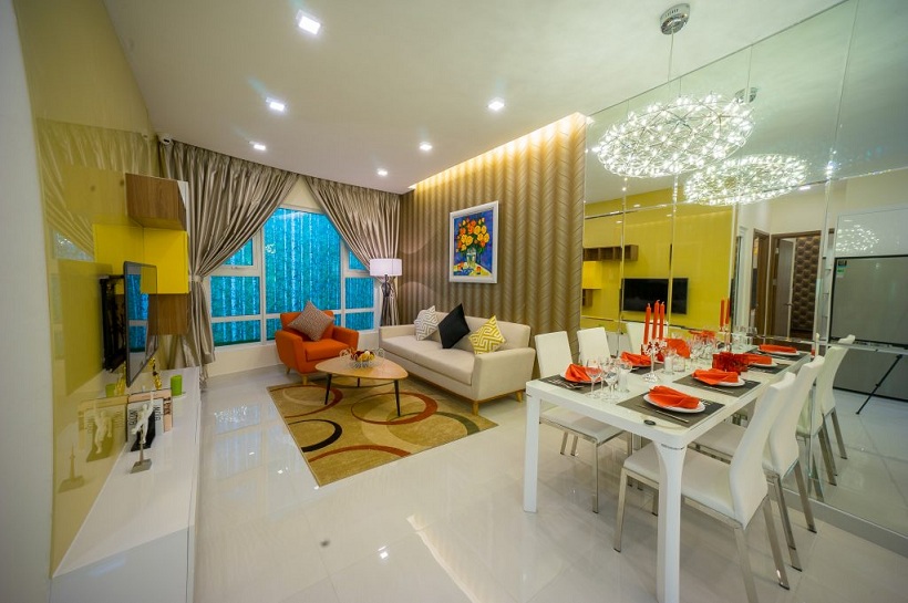 nha mau can ho summer square quan 6