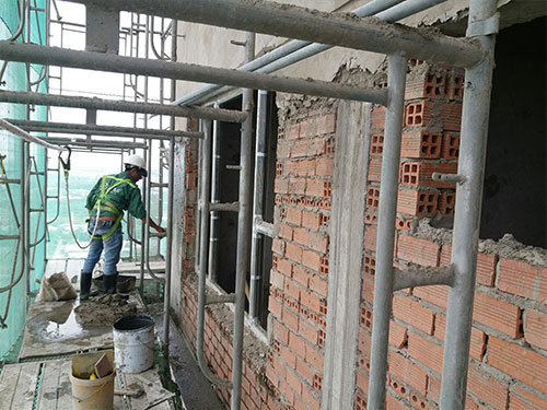 Cập nhật tiến độ xây dựng dự án angia riverside quận 7 tháng 4/2017