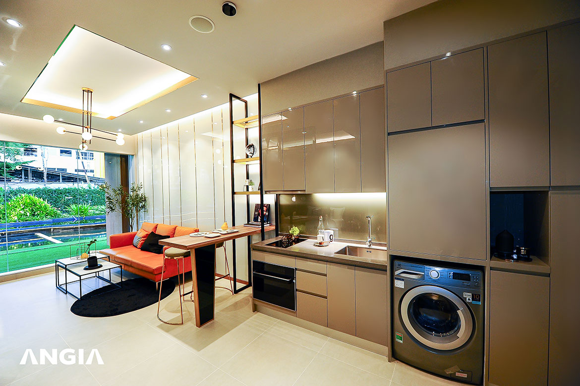 Nhà mẫu dự án căn hộ chung cư Signial Quận 7 Đường Hoàng Quốc Việt chủ đầu tư An Gia