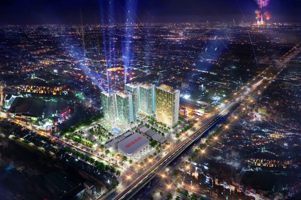 Phối cảnh dự án căn hộ chung cư Charm City Bình Dương Đường DT743 chủ đầu tư DCT GROUP