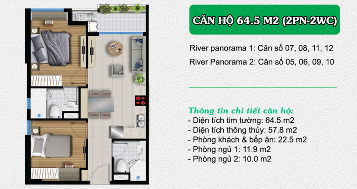 Thiết kế dự án căn hộ chung cư River Panorama Quận 7 Đường Hoàng Quốc Việt chủ đầu tư An Gia Investment liên hệ 0909509679