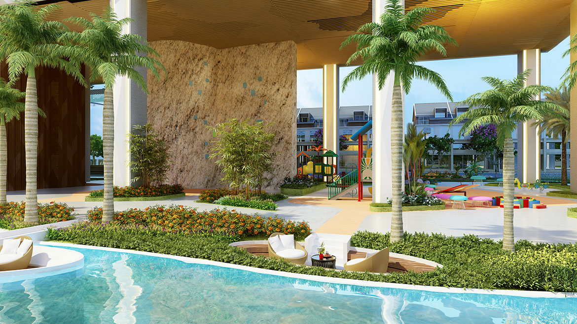 Tiện ích dự án căn hộ chung cư River Panorama Quận 7 Đường Hoàng Quốc Việt chủ đầu tư An Gia Investment