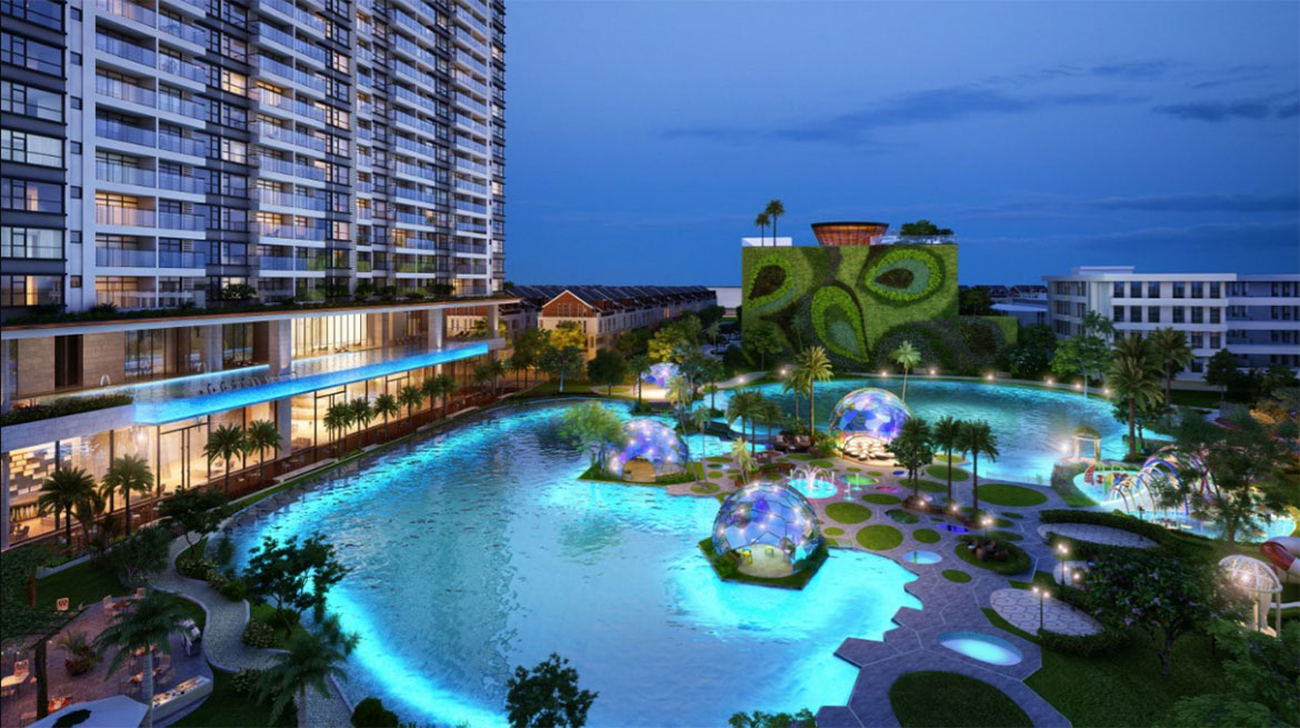 Tiện ích dự án căn hộ chung cư River Panorama Quận 7 Đường Hoàng Quốc Việt chủ đầu tư An Gia Investment