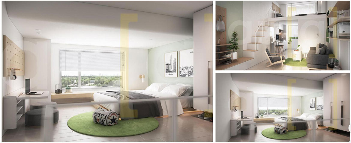 Nhà mẫu dự án căn hộ chung cư The Alleys Quận Bình Tân Đường Lê Văn Quới chủ đầu tư TTL Group