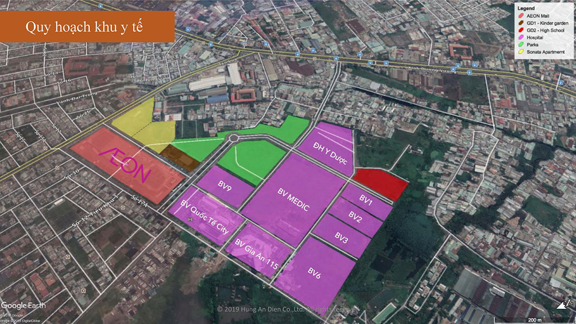 Vị trí địa chỉ dự án căn hộ chung cư AIO City Quận Bình Tân Đường Tên Lửa chủ đầu tư Hoa Lâm