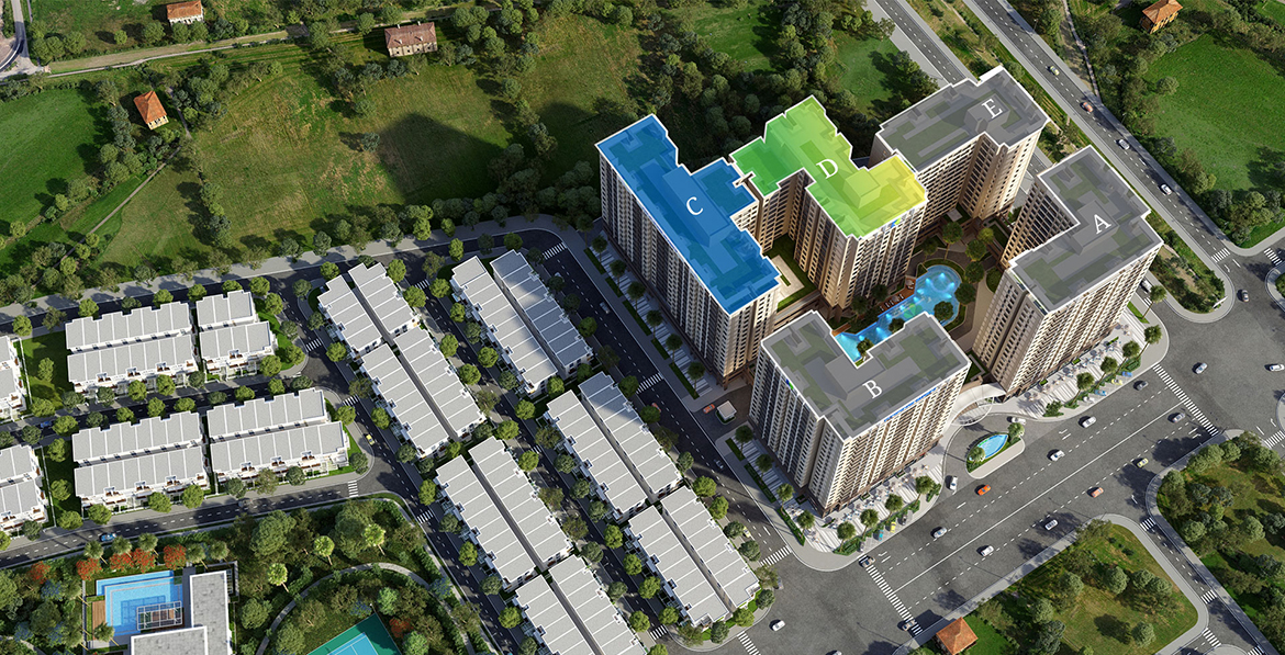 Mặt bằng tổng thể dự án căn hộ chung cư West Gate Bình Chánh Mặt bằng dự án căn hộ chung cư West Gate Bình Chánh