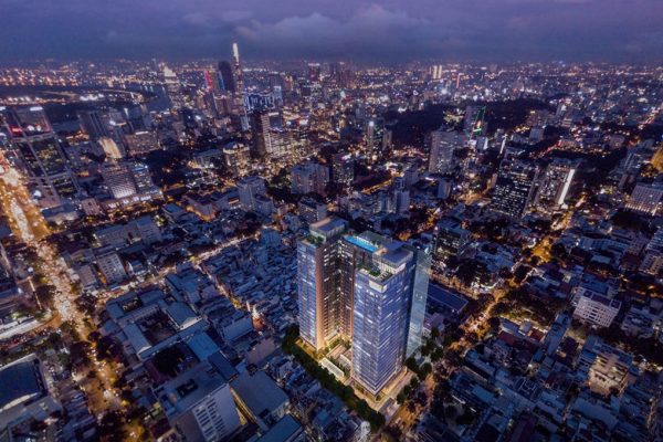 Phối cảnh dự án căn hộ chung cư The Marq Quận 1 Đường Nguyễn Đình Chiểu chủ đầu tư HongKong Land & Hoa Lâm