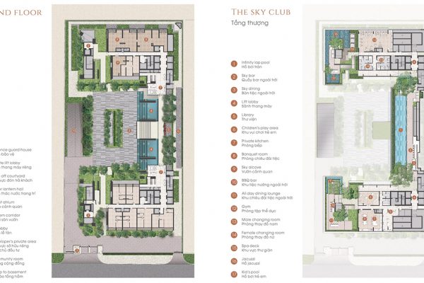 Tiện ích dự án căn hộ chung cư The Marq Quận 1 Đường Nguyễn Đình Chiểu chủ đầu tư HongKong Land & Hoa Lâm