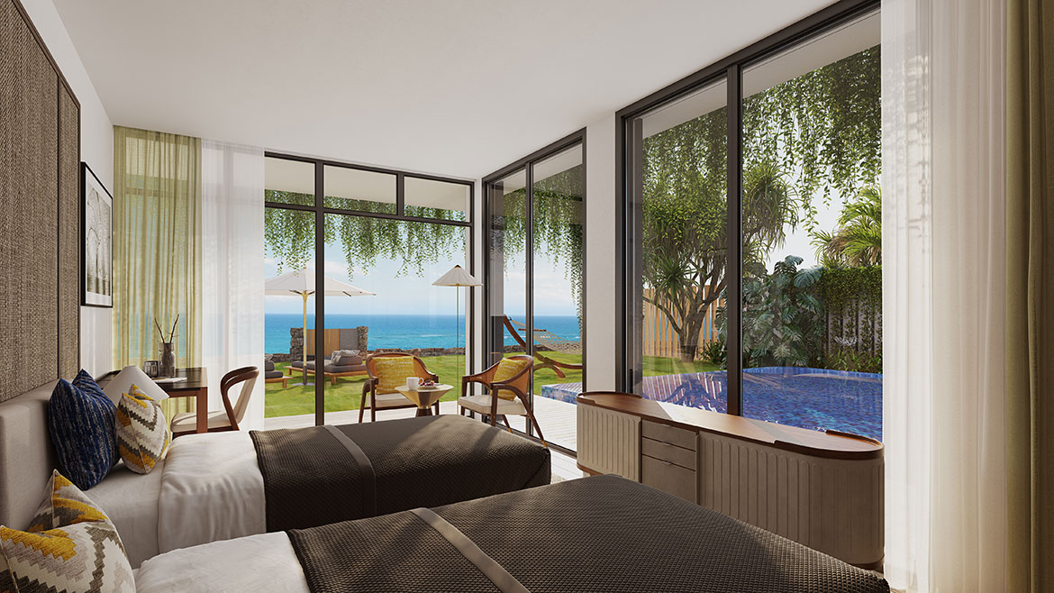 Nhà mẫu dự án biệt thự nghỉ dưỡng căn hộ condotel Shantira Beach Resort Hội An