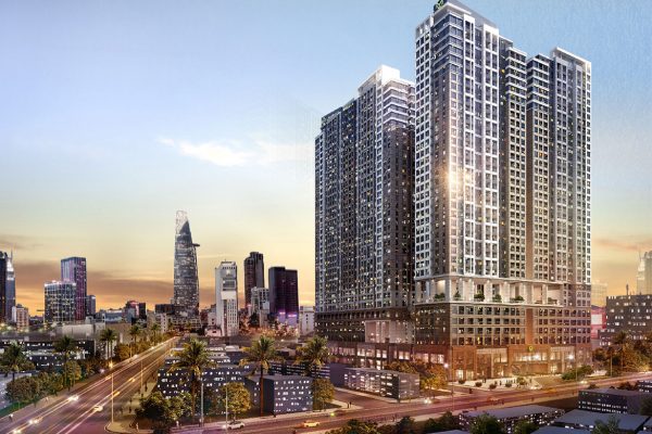 Phối cảnh dự án căn hộ chung cư Soho Residence Quận 1 chủ đầu tư Novaland