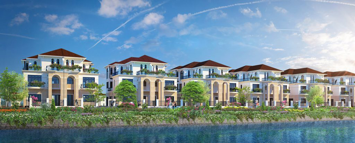 Nhà mẫu dự án nhà phố biệt thự Senturia Nam Sài Gòn Bình Chánh Đường Nguyễn Văn Linh chủ đầu tư Tiến Phước