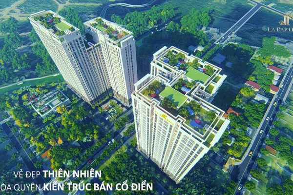 Phối cảnh dự án căn hộ chung cư La Partenza Nhà Bè Đường Lê Văn Lương chủ đầu tư Khải Minh Land