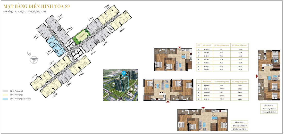 Thiết kế dự án căn hộ chung cư Sunshine City Sài Gòn Quận 7 Đường Phú Thuận chủ đầu tư Sunshine Group