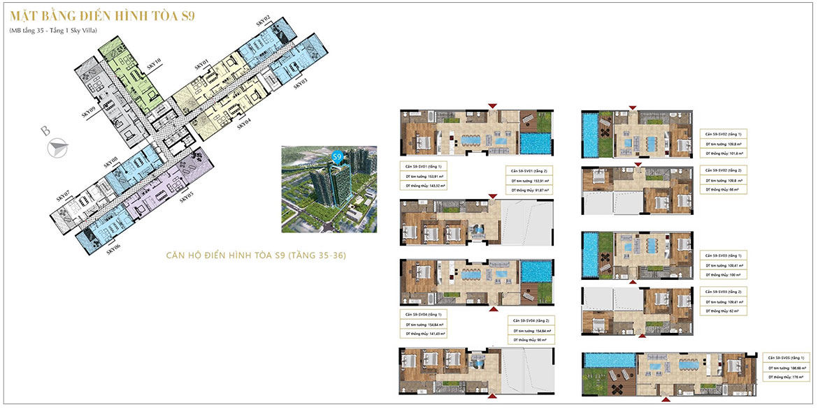 Thiết kế dự án căn hộ chung cư Sunshine City Sài Gòn Quận 7 Đường Phú Thuận chủ đầu tư Sunshine Group