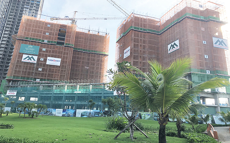 Tiến độ dự án căn hộ chung cư Eco Green Sài Gòn Quận 7 Đường Nguyễn Văn Linh chủ đầu tư Xuân Mai