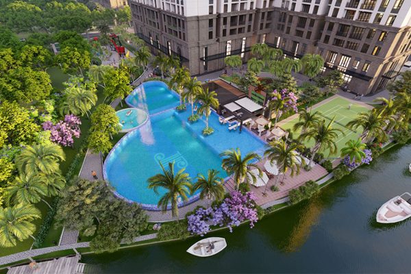 Tiện ích dự án căn hộ chung cư La Partenza Nhà Bè Đường Lê Văn Lương chủ đầu tư Khải Minh Land