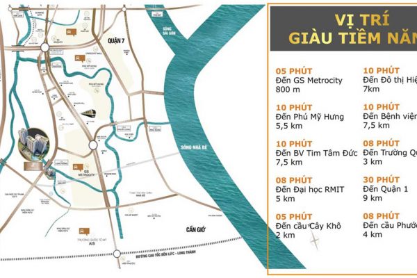 Vị trí địa chỉ dự án căn hộ chung cư La Partenza Nhà Bè Đường Lê Văn Lương chủ đầu tư Khải Minh Land