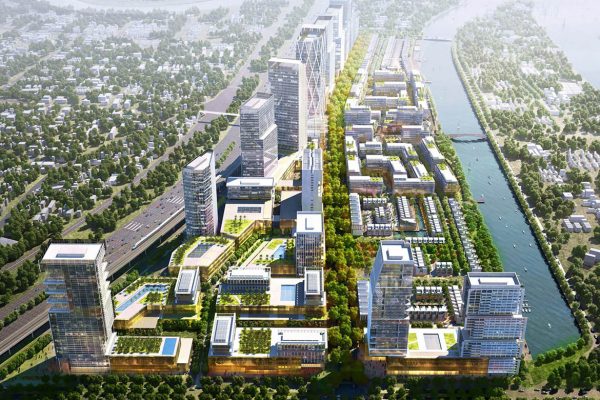 Phối cảnh dự án căn hộ chung cư River City Thu Duc Đường Xa Lộ Hà Nội chủ đầu tư Refico