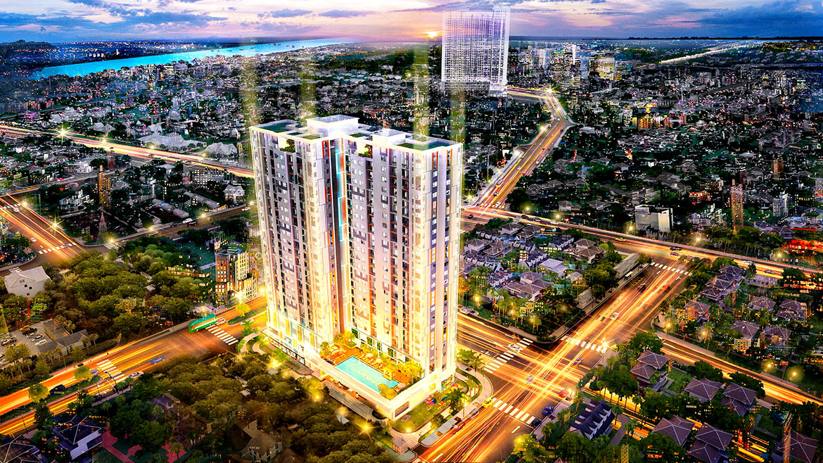 Phối cảnh dự án căn hộ chung cư The PegaSuite II Đường Tạ Quang Bửu Quận 8
