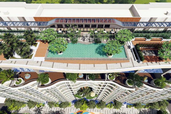 Phối cảnh dự án căn hộ condotel Aria Vũng Tàu chủ đầu tư Cotecland