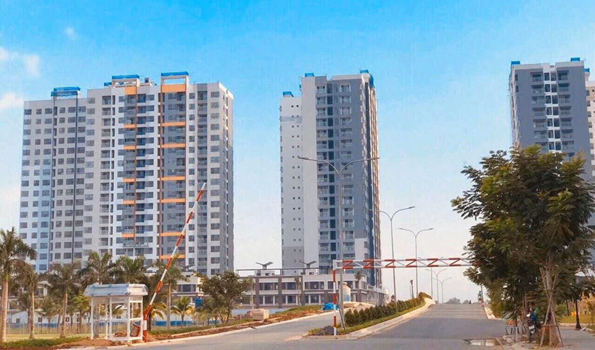 Tiến độ thực tế dự án căn hộ chung cư Mizuki Park Bình Chánh Đường Nguyễn Văn Linh chủ đầu tư Nam Long
