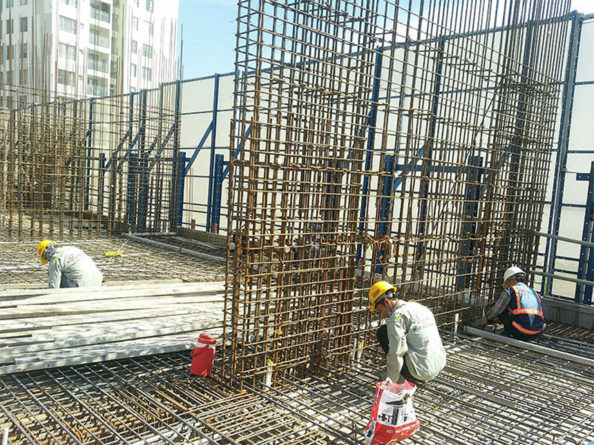 Tiến độ xây dựng dự án Sky 89 tháng 12.2019 - Lắp đặt ống âm vách tầng 7 Tiến độ xây dựng dự án Sky 89 tháng 12.2019 - Nhận ký gửi mua bán + cho thuê