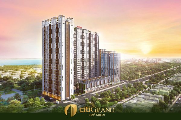 Phối cảnh dự án căn hộ chung cư Citi Grand Quận 2 Đường KĐT Cát Lái chủ đầu tư Kiến Á