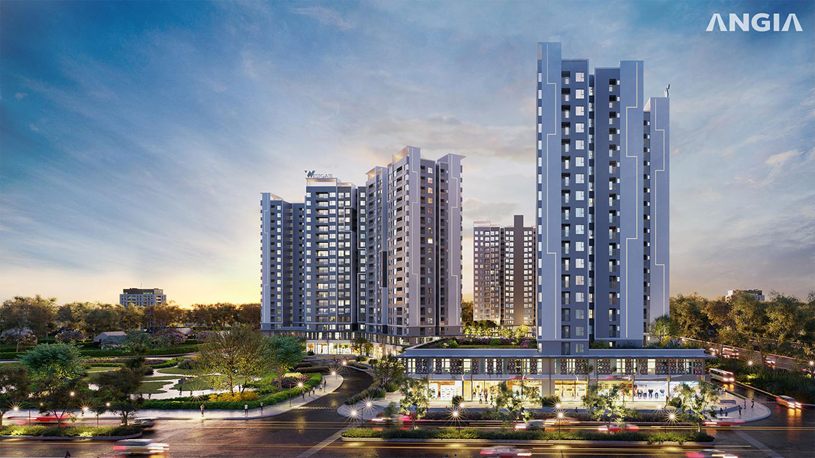 Phối cảnh tổng thể dự án căn hộ chung cư West Gate Bình Chánh chủ đầu tư An Gia Phối cảnh tổng thể dự án căn hộ chung cư West Gate Bình Chánh chủ đầu tư An Gia