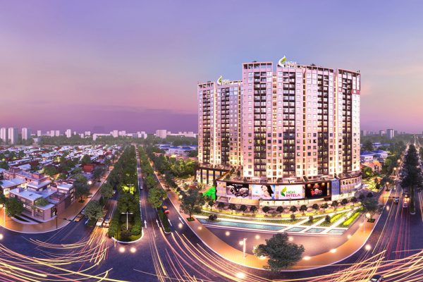 Phối cảnh dự án căn hộ chung cư High Intela đường Võ Văn Kiệt Quận 8