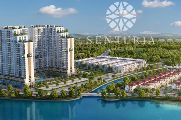 Phối cảnh dự án căn hộ chung cư Senturia Nam Sài Gòn Bình Chánh Đường Nguyễn Văn Linh chủ đầu tư Tiến Phước