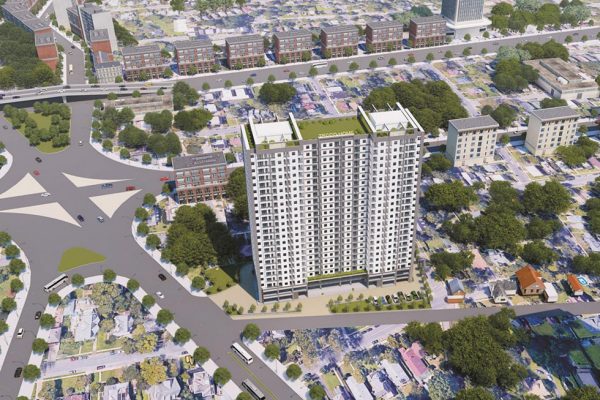 Phối cảnh dự án căn hộ chung cư Tecco Home An Phú Bình Dương