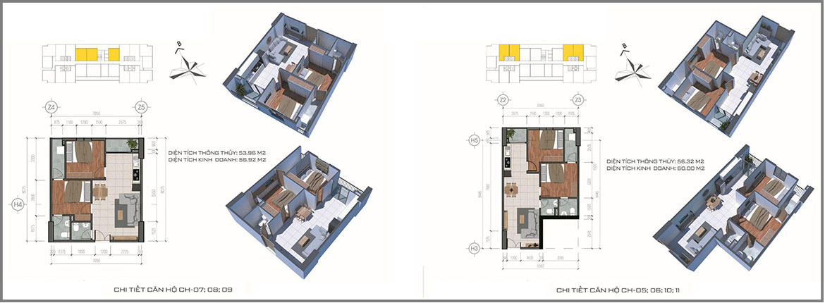 Thiết kế dự án căn hộ chung cư Tecco Home An Phú Bình Dương