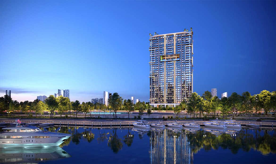 Quy mô dự án căn hộ chung cư Sky 89 Quận 7 Đường Hoàng Quốc Việt chủ đầu tư An Gia