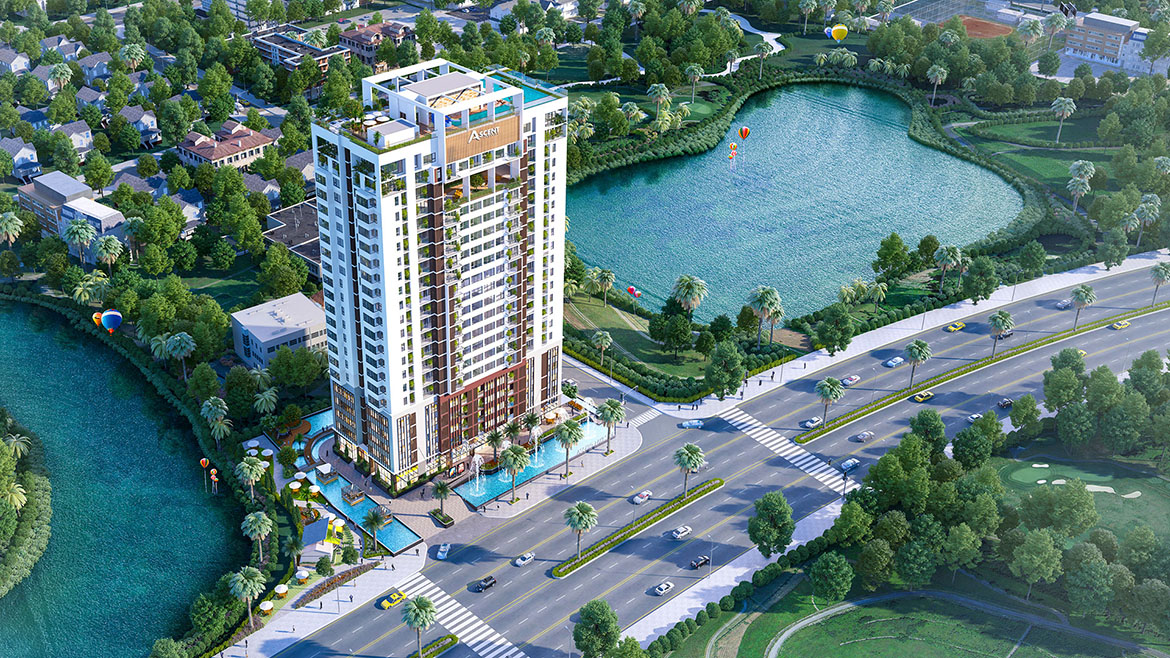 Phối cảnh dự án căn hộ chung cư Ascent Lakeside Quận 7 Đường Nguyễn Văn Linh