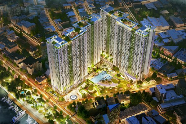 Phối cảnh dự án căn hộ chung cư Charmington Iris Quận 4 Đường Tôn Thất Thuyết