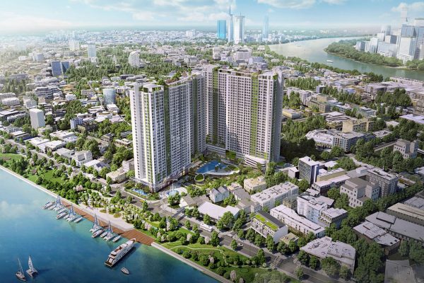 Phối cảnh dự án căn hộ chung cư Charmington Iris Quận 4 Đường Tôn Thất Thuyết