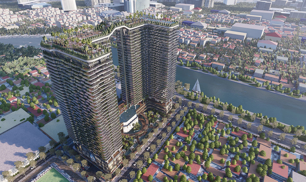 Phối cảnh dự án căn hộ chung cư sunshine Horizon quận 4