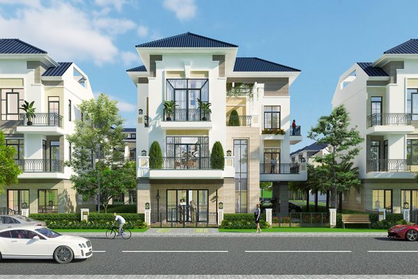 Phối cảnh dự án nhà phố biệt thự Verosa Park Khang Điền Quận 9