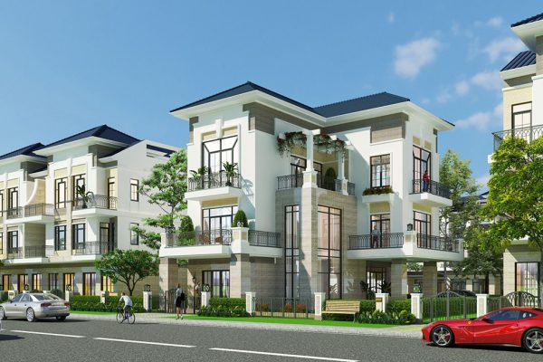 Phối cảnh dự án nhà phố biệt thự Verosa Park Khang Điền Quận 9