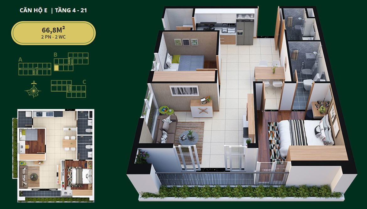 Thiết kế dự án căn hộ chung cư Diamond Lotus Lake View Quận Tân Phú Đường Lũy Bán Bích
