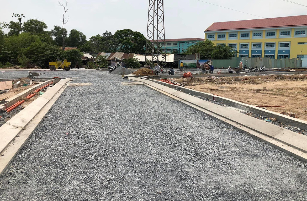 Tiến độ thi công xây dựng hạ tầng dự án Saigon West Garden Bình Tân tháng 4/2020