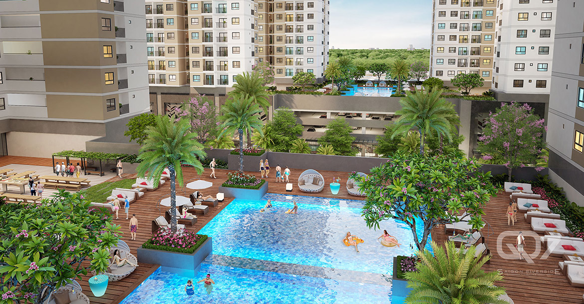 Tiện ích dự án căn hộ chung cư Q7 Saigon Riverside đường Đào Trí quận 7