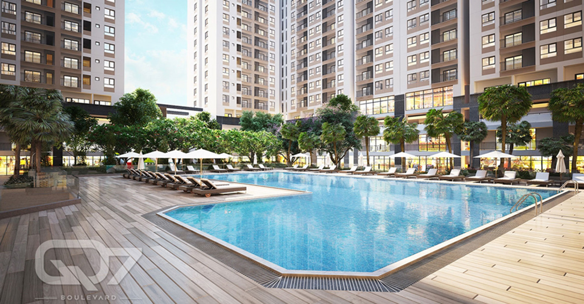 Tiện ích dự án căn hộ chung cư, shophouse, office Q7 Boulevard đường Nguyễn Lương Bằng quận 7