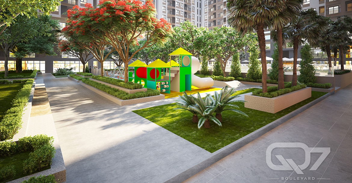 Tiện ích dự án căn hộ chung cư, shophouse, office Q7 Boulevard đường Nguyễn Lương Bằng quận 7