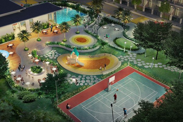 Tiện ích dự án nhà phố biệt thự Verosa Park Khang Điền Quận 9