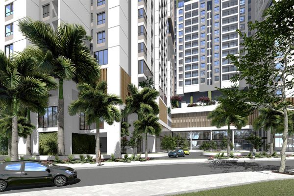 Phối cảnh dự án căn hộ chung cư The Emerald Golf View Bình Dương