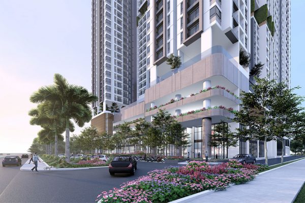 Phối cảnh dự án căn hộ chung cư The Emerald Golf View Bình Dương