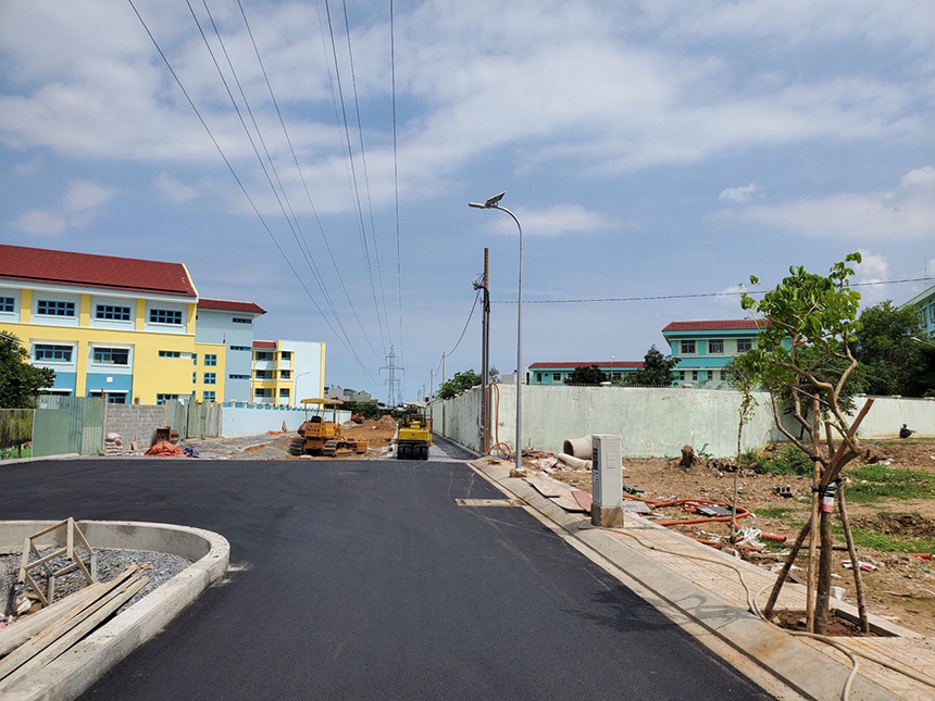 Tiến độ thi công xây dựng hạ tầng dự án Saigon West Garden Bình Tân tháng 5/2020