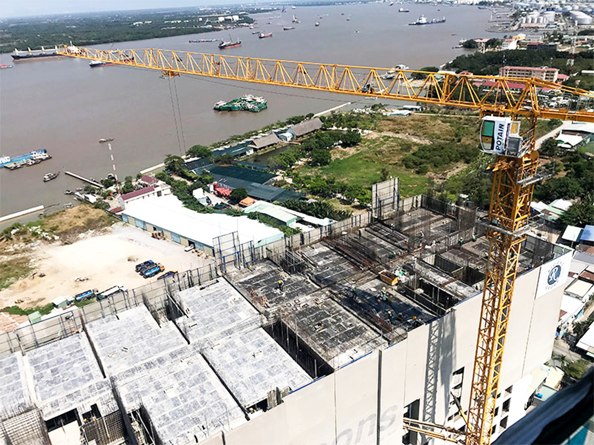 Toàn cảnh tiến độ xây dựng dự án căn hộ Sky89 Quận 7 tháng 05.2020 Tiến độ xây dựng dự án căn hộ Sky89 Quận 7 tháng 05.2020